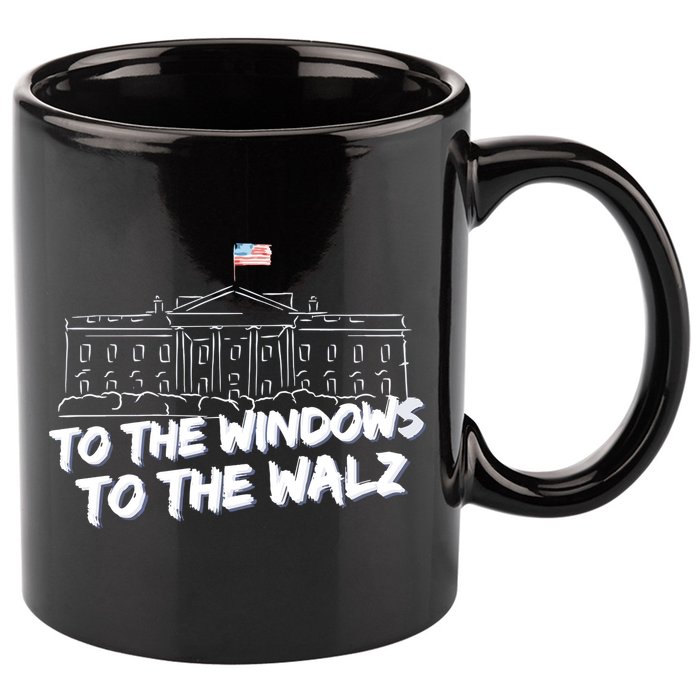 To The Windows To The Walz From The Windows To The Walz Tim Walz 11oz C Handle Ceramic Mug
