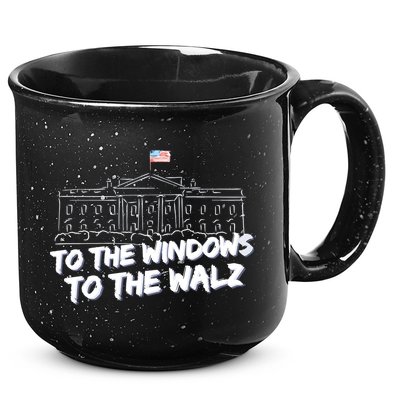 To The Windows To The Walz From The Windows To The Walz Tim Walz 15oz Campfire Ceramic Mug