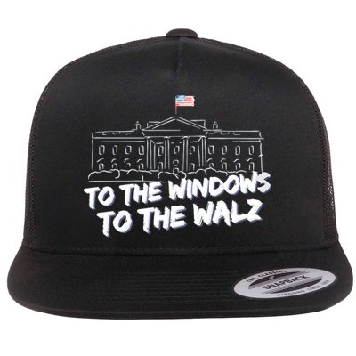 To The Windows To The Walz From The Windows To The Walz Tim Walz Flatbill Hat