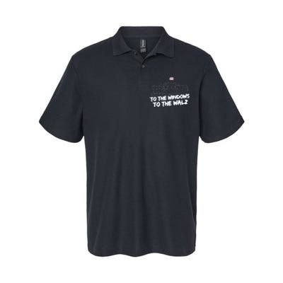 To The Windows To The Walz From The Windows To The Walz Tim Walz Softstyle Adult Sport Polo