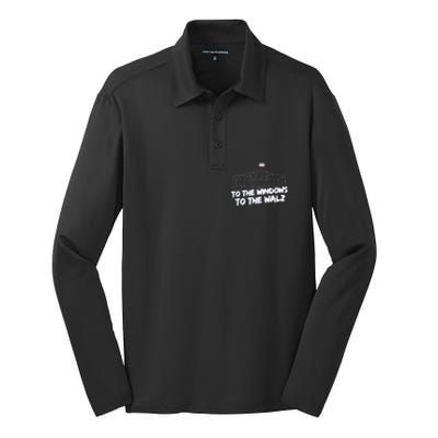 To The Windows To The Walz From The Windows To The Walz Tim Walz Silk Touch Performance Long Sleeve Polo