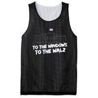 To The Windows To The Walz From The Windows To The Walz Tim Walz Mesh Reversible Basketball Jersey Tank