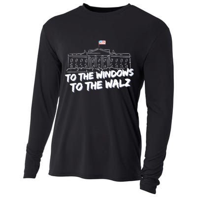 To The Windows To The Walz From The Windows To The Walz Tim Walz Cooling Performance Long Sleeve Crew