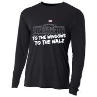 To The Windows To The Walz From The Windows To The Walz Tim Walz Cooling Performance Long Sleeve Crew