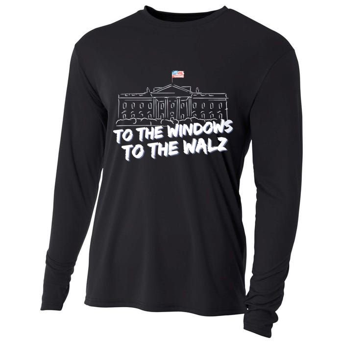 To The Windows To The Walz From The Windows To The Walz Tim Walz Cooling Performance Long Sleeve Crew