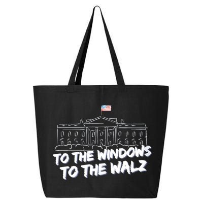 To The Windows To The Walz From The Windows To The Walz Tim Walz 25L Jumbo Tote