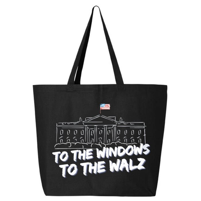 To The Windows To The Walz From The Windows To The Walz Tim Walz 25L Jumbo Tote