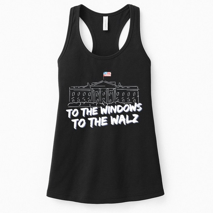 To The Windows To The Walz From The Windows To The Walz Tim Walz Womens Tank Top