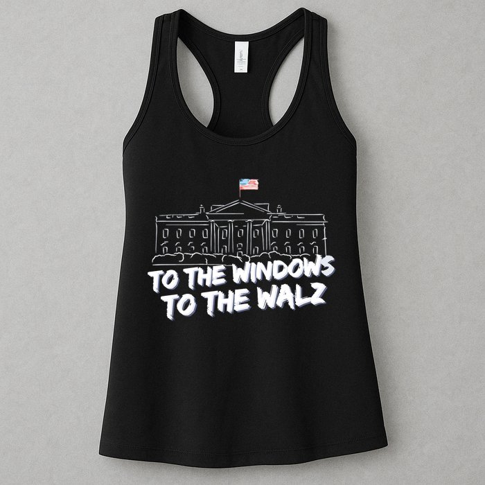 To The Windows To The Walz From The Windows To The Walz Tim Walz Womens Tank Top
