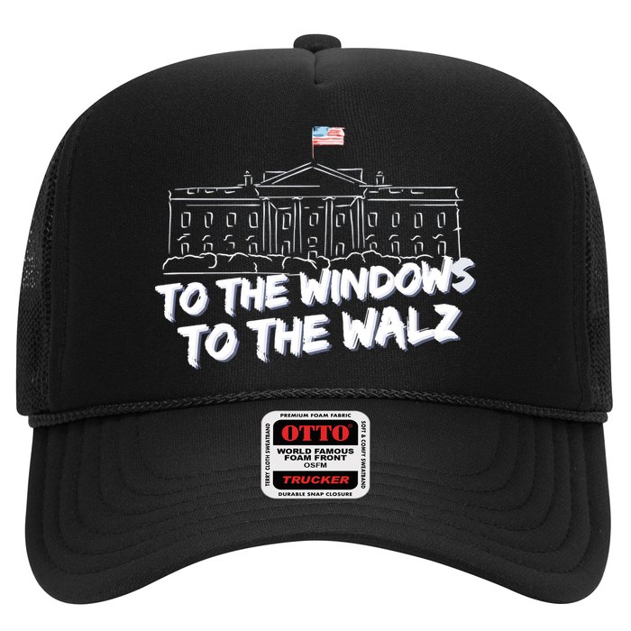 To The Windows To The Walz From The Windows To The Walz Tim Walz Trucker Hat