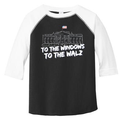 To The Windows To The Walz From The Windows To The Walz Tim Walz Toddler Fine Jersey T-Shirt