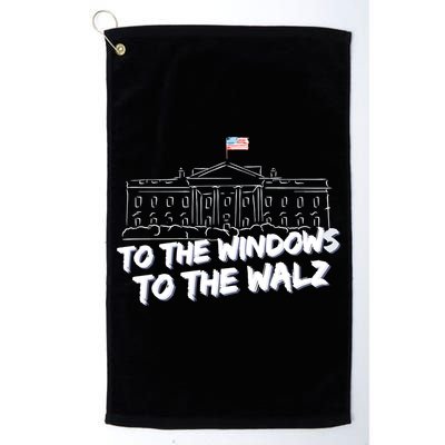 To The Windows To The Walz From The Windows To The Walz Tim Walz Golf Towel