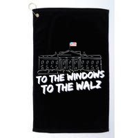 To The Windows To The Walz From The Windows To The Walz Tim Walz Golf Towel