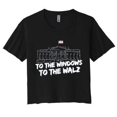 To The Windows To The Walz From The Windows To The Walz Tim Walz Crop Top