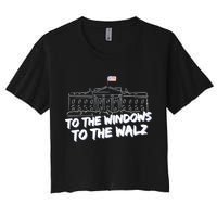 To The Windows To The Walz From The Windows To The Walz Tim Walz Crop Top