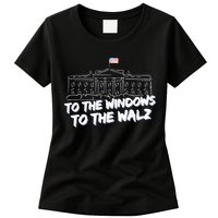To The Windows To The Walz From The Windows To The Walz Tim Walz Womens T-Shirt