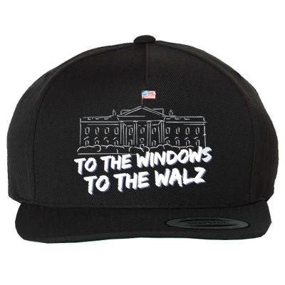 To The Windows To The Walz From The Windows To The Walz Tim Walz Wool Snapback Cap