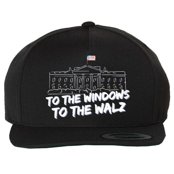 To The Windows To The Walz From The Windows To The Walz Tim Walz Wool Snapback Cap