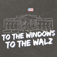 To The Windows To The Walz From The Windows To The Walz Tim Walz Cotton Canvas Backpack