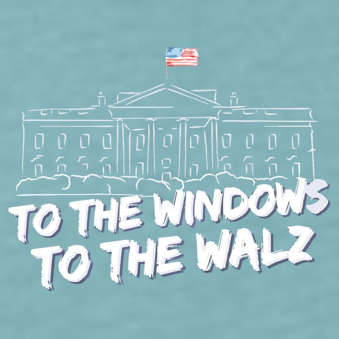 To The Windows To The Walz From The Windows To The Walz Tim Walz Sueded Cloud Jersey T-Shirt