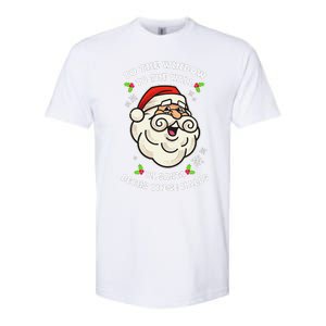 To The Window To The Wall Til Santa Decks These Halls Xmas Softstyle CVC T-Shirt