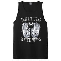 Thick Thighs Witch Vibes Halloween PosiCharge Competitor Tank