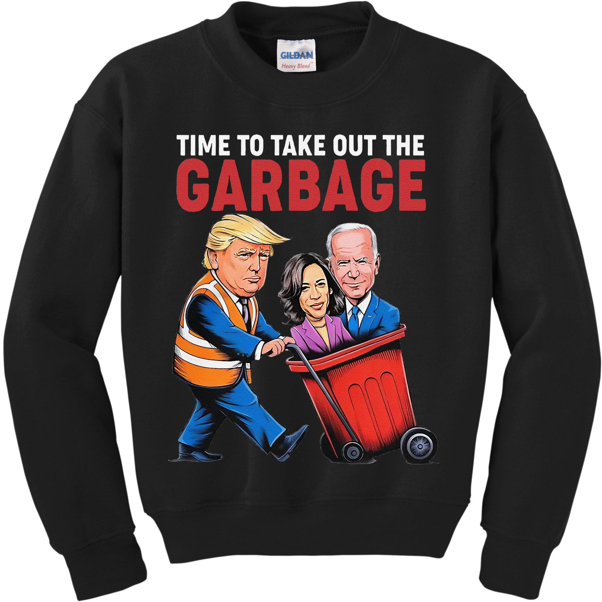 Trump Trump Won 2024 Trump 47 Team Trump Kids Sweatshirt