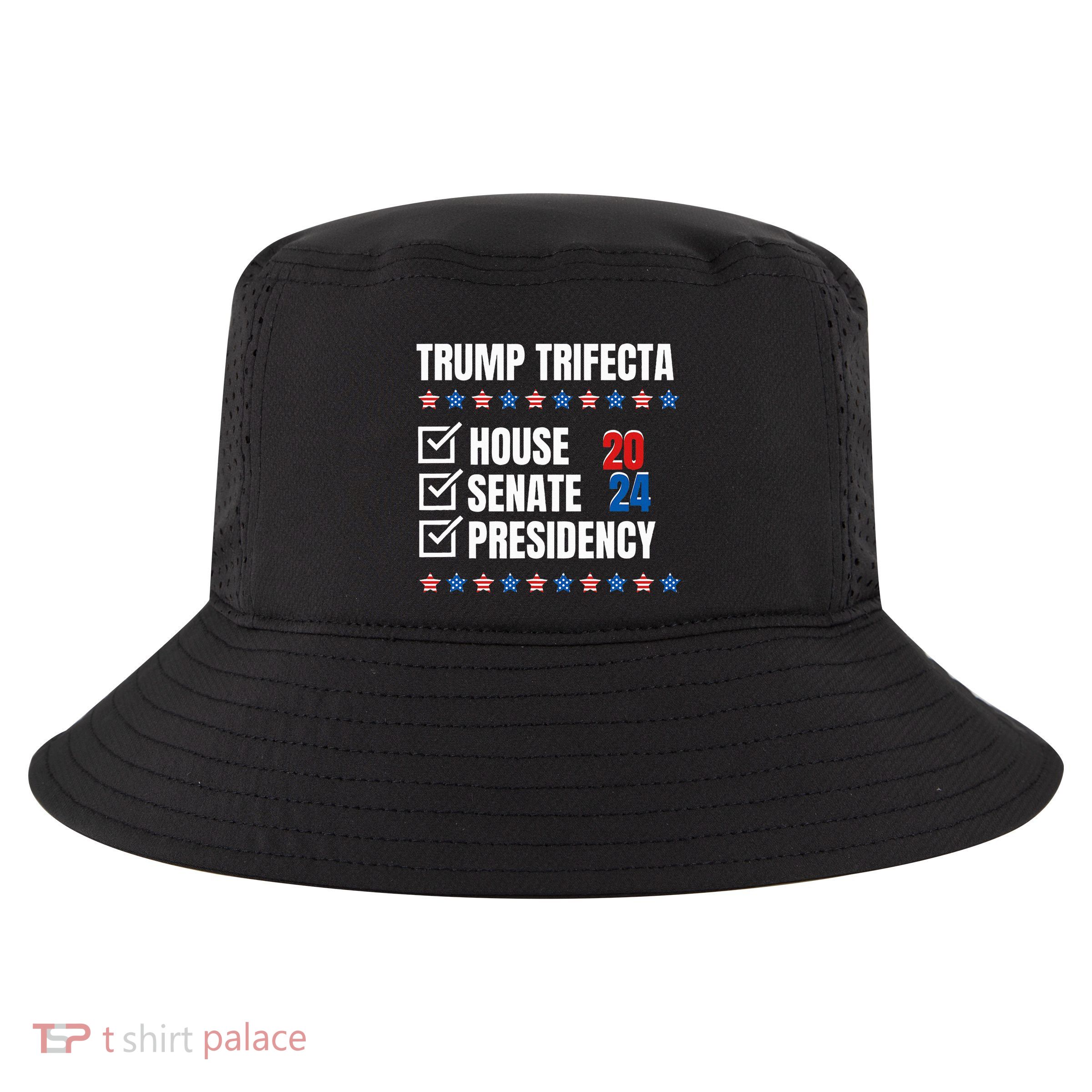 Trump Trifecta Won House Senate Presidency Republican Cool Comfort Performance Bucket Hat