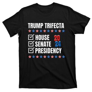 Trump Trifecta Won House Senate Presidency Republican T-Shirt