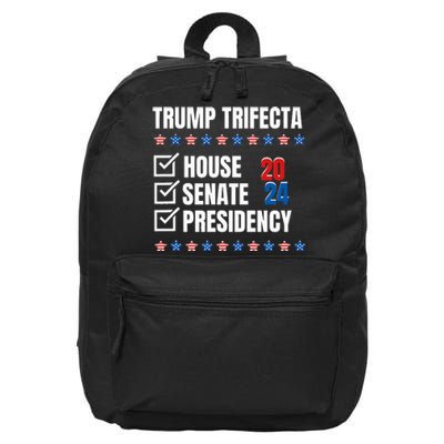 Trump Trifecta Won House Senate Presidency Republican 16 in Basic Backpack