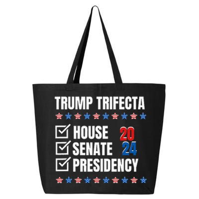 Trump Trifecta Won House Senate Presidency Republican 25L Jumbo Tote