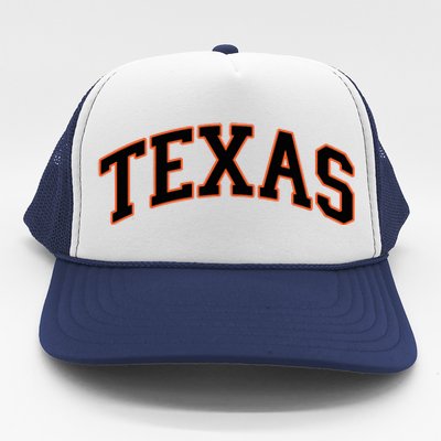 Texas Texas Women Throwback Design Classic Trucker Hat