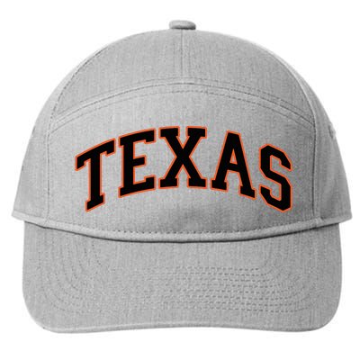 Texas Texas Women Throwback Design Classic 7-Panel Snapback Hat