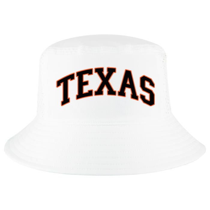 Texas Texas Women Throwback Design Classic Cool Comfort Performance Bucket Hat