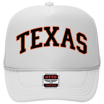 Texas Texas Women Throwback Design Classic High Crown Mesh Back Trucker Hat