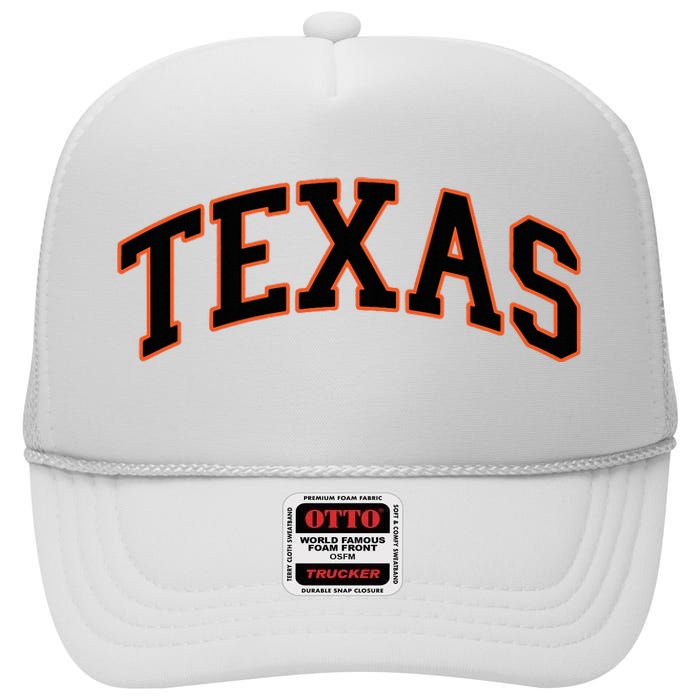 Texas Texas Women Throwback Design Classic High Crown Mesh Back Trucker Hat