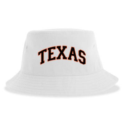 Texas Texas Women Throwback Design Classic Sustainable Bucket Hat