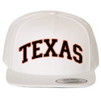 Texas Texas Women Throwback Design Classic Wool Snapback Cap