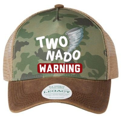 Twonado Tornado Watcher Chaser Birthday Legacy Tie Dye Trucker Hat