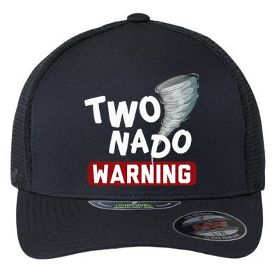 Twonado Tornado Watcher Chaser Birthday Flexfit Unipanel Trucker Cap