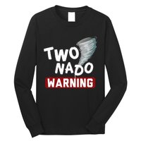 Twonado Tornado Watcher Chaser Birthday Long Sleeve Shirt