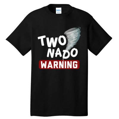 Twonado Tornado Watcher Chaser Birthday Tall T-Shirt