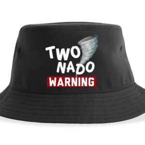 Twonado Tornado Watcher Chaser Birthday Sustainable Bucket Hat