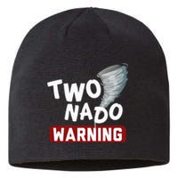 Twonado Tornado Watcher Chaser Birthday Sustainable Beanie