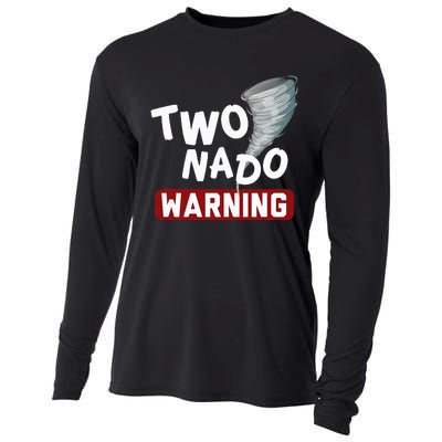 Twonado Tornado Watcher Chaser Birthday Cooling Performance Long Sleeve Crew