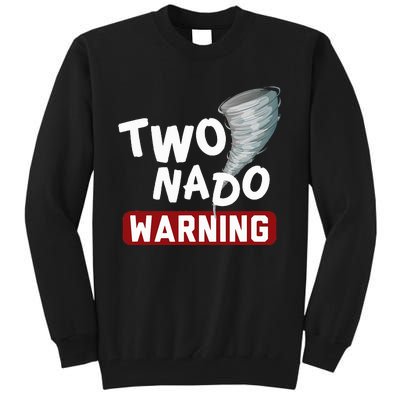 Twonado Tornado Watcher Chaser Birthday Tall Sweatshirt