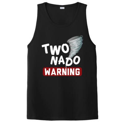 Twonado Tornado Watcher Chaser Birthday PosiCharge Competitor Tank