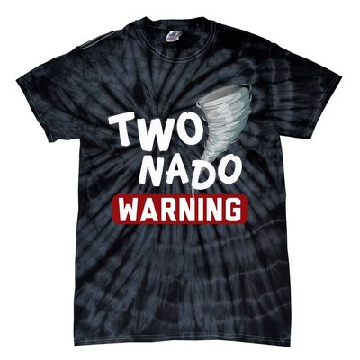 Twonado Tornado Watcher Chaser Birthday Tie-Dye T-Shirt