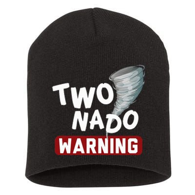 Twonado Tornado Watcher Chaser Birthday Short Acrylic Beanie