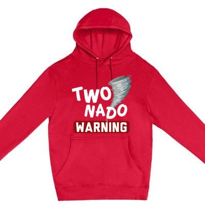 Twonado Tornado Watcher Chaser Birthday Premium Pullover Hoodie